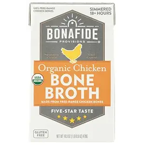 Organic Chicken Bone Broth, 16.9 OZ