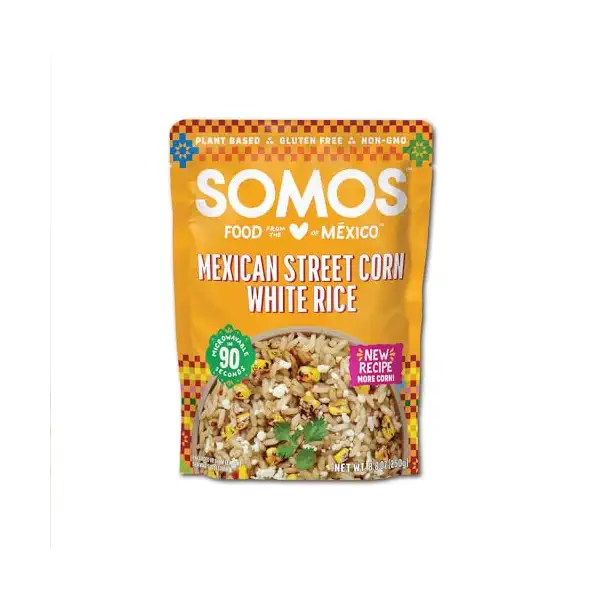 Mexican Street Corn White Rice, 8.8 OZ 1