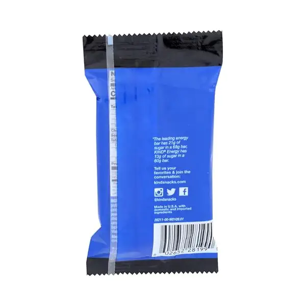 Chocolate Chunk Energy Bar, 2.1 OZ 2