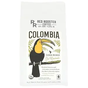 Organic Colombia Whole Bean Coffee, 12 OZ