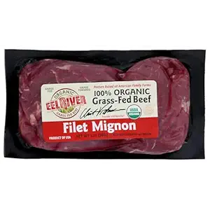 Organic Beef Tenderloin Steak, 12 OZ