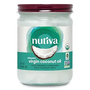 Organic Virgin Coconut Oil, 14 FZ