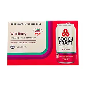 Organic Seasonal Hard Kombucha 6pk Cans, 12 FZ