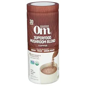 Organic Mushroom Coffee Blend Canister, 6.13 OZ
