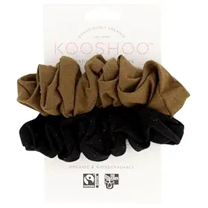 Black Olive Plastic Free Hair Ties, 2 CT
