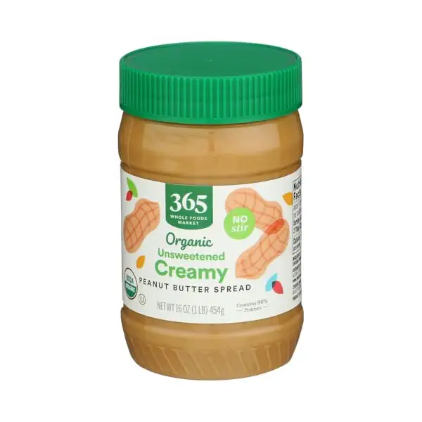 Organic Unsweetened Peanut Butter, 16 OZ 3