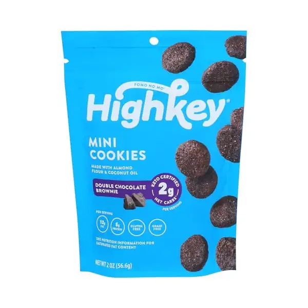 Double Chocolate Brownie Mini Cookies 2oz 1