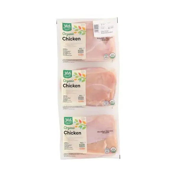 Organic Boneless Skinless Chicken Breast 1