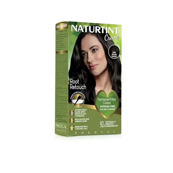 Dark Brown Root Retouch 1