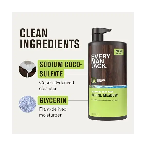 Alpine Meadow Body Wash, 33.8 FZ 5