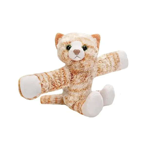 Huggers Plush Orange Tabby Cat, 1 EA 1