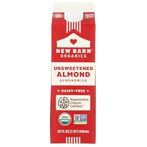 Organic Unsweetened Almond Milk, 32 FZ