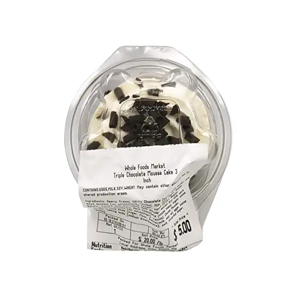 Triple Chocolate Mousse Cake, 3 Inch 7