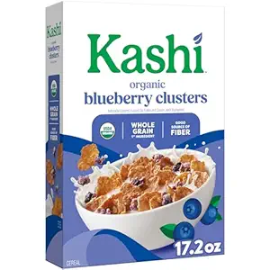Organic Shapes And Flakes Blueberry Clusters Cereal, 17.2 OZ