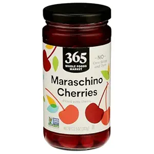365 by Whole Foods Market, Maraschino Cherries, 13.5 Ounce