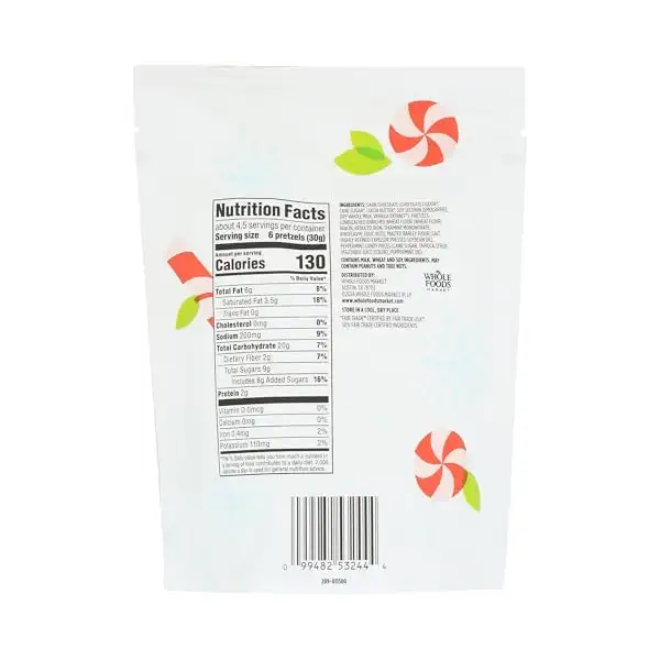 Dark Chocolate Peppermint Pretzels, 5 OZ 2