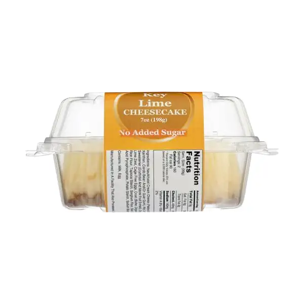 Cheesecake Key Lime 4in Sugar Free 7