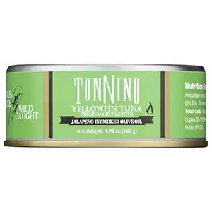 Jalapeno Yellowfin Tuna in Smoked Olive Oil, 4.94 OZ