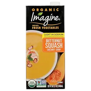 Organic Creamy Butternut Squash Soup Low Sodium, 32 FZ