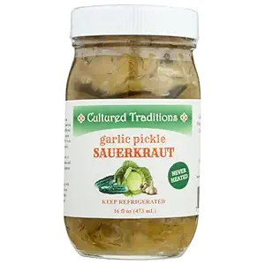Kraut Garlic Pickle., 16 FZ