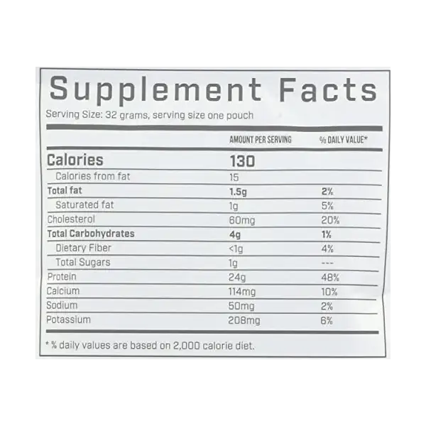 Vanilla Whey Protein Powder Packet, 1.1 OZ 3