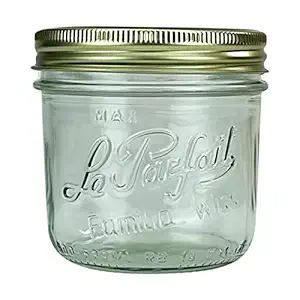 Metal Screw Top Storage Jar, 1 EA