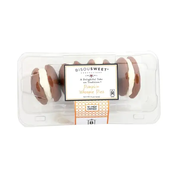 Pumpkin Whoopie Pies 4 Count, 8.5 OZ 1