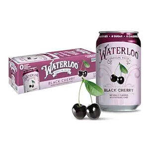 Black Cherry Sparkling Water 12pk, 12 FZ
