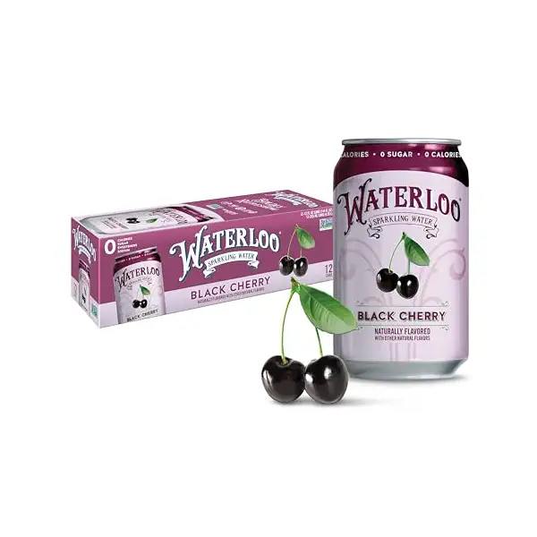 Black Cherry Sparkling Water 12pk, 12 FZ 1