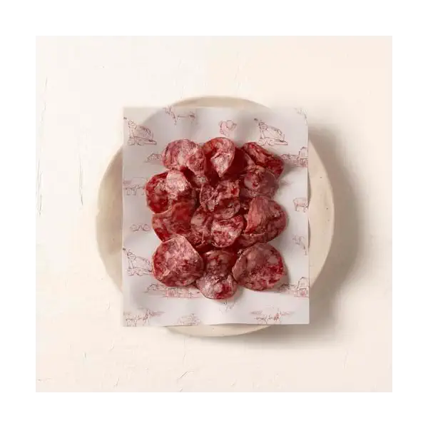 Sliced Salchichon Iberico, 2 OZ 2