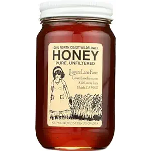 Wildflower Honey Glass Pint, 24 OZ