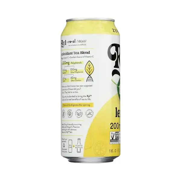 RYL TEA 16OZ - BLACK LEMON 6