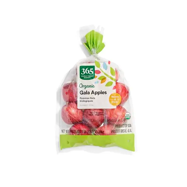 Organic Gala Apple Bag 1