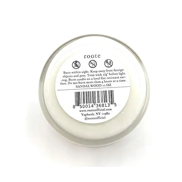 Sandalwood Soy Candle White Tumbler 4