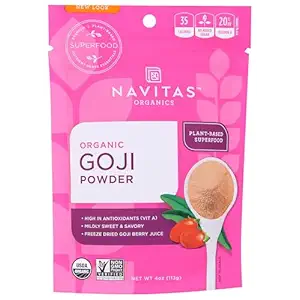 Organic Superfruit Goji Powder, 4 OZ