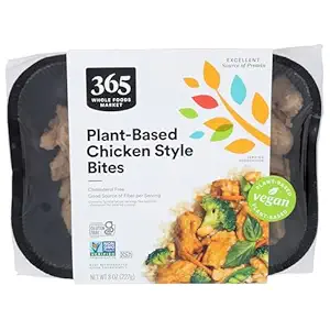 365 by Whole Foods Market, Plant Based Chicken Chunks, 8 Ounce