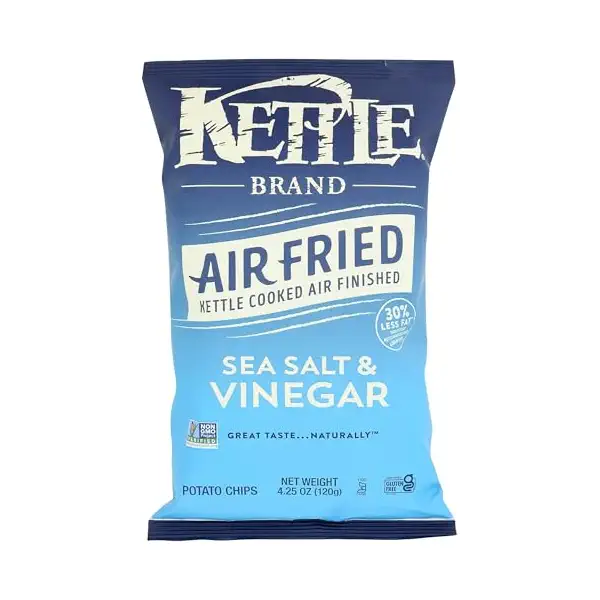 Air Fried Sea Salt & Vinegar Chips, 4.25 OZ 1