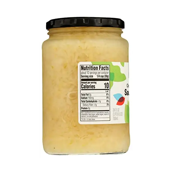 Old Fashioned Sauerkraut, 24 FZ 4