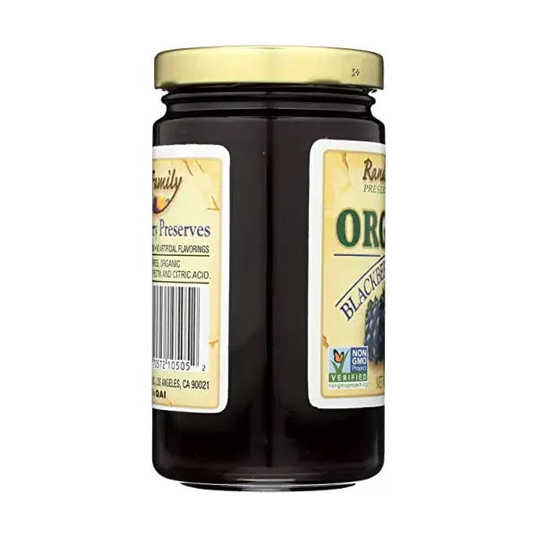 Organic Blackberry Preserve, 10 OZ 6