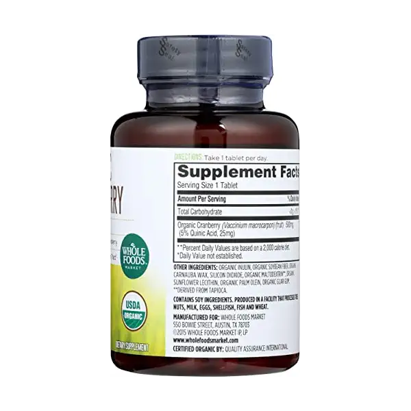 Organic Pure Cranberry, 30 CT 7