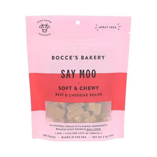 Say Moo Beef & Cheddar Dog Treats 1