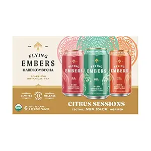 Tropical Hops Hard Kombucha 6pk Cans, 12 FZ