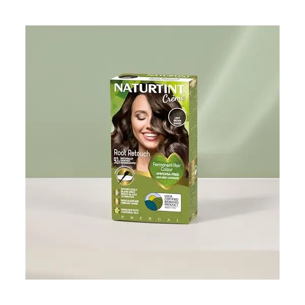 Light Brown Root Retouch 2