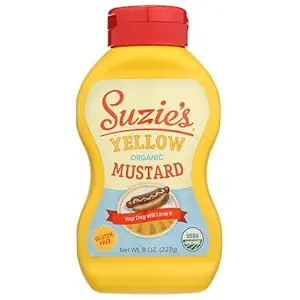 Organic Yellow Mustard, 8 OZ
