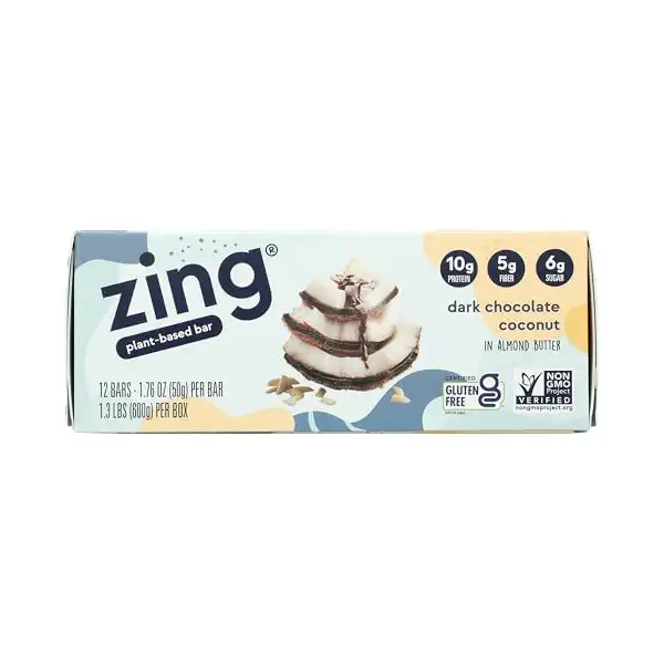 Dark Chocolate Coconut Bar 12 Count, 1.76 OZ 1