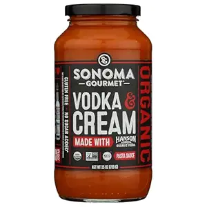 Organic Vodka & Cream Pasta Sauce, 25 OZ