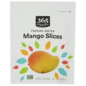 Freeze Dried Mango Slices - CA Only, 1.2 OZ