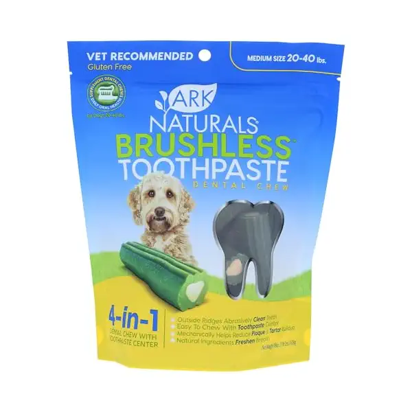 Medium Large Brushless Pet Toothpaste, 18 OZ 1