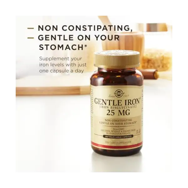 Gentle Iron Vegetable Caps, 180 CT 3