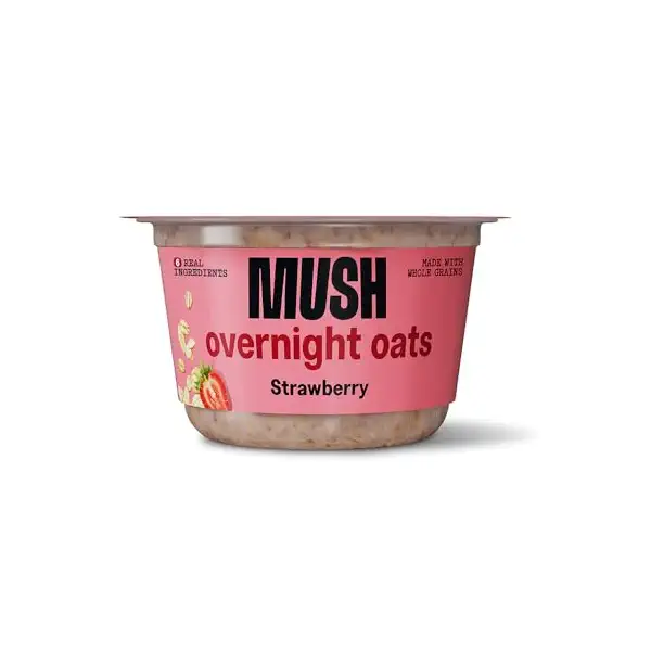 Strawberry Overnight Oats, 5 OZ 1